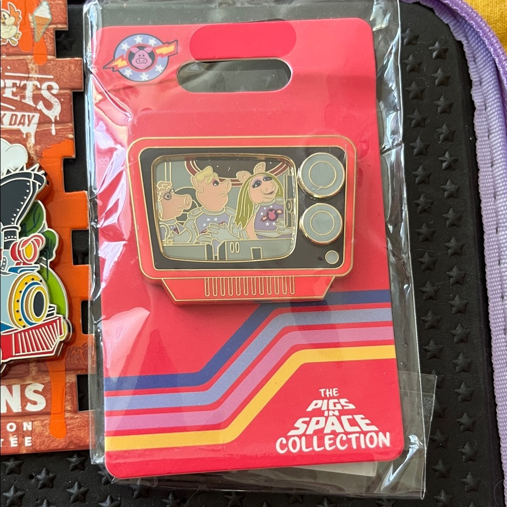 Mickeys of Glendale Pigs In Space pin